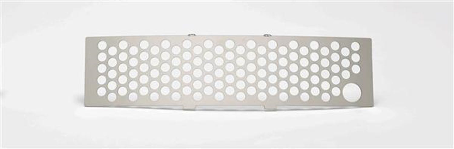 Putco 84182FP EcoBoost Grille Stainless Steel - Punch Design - with heater plug opening