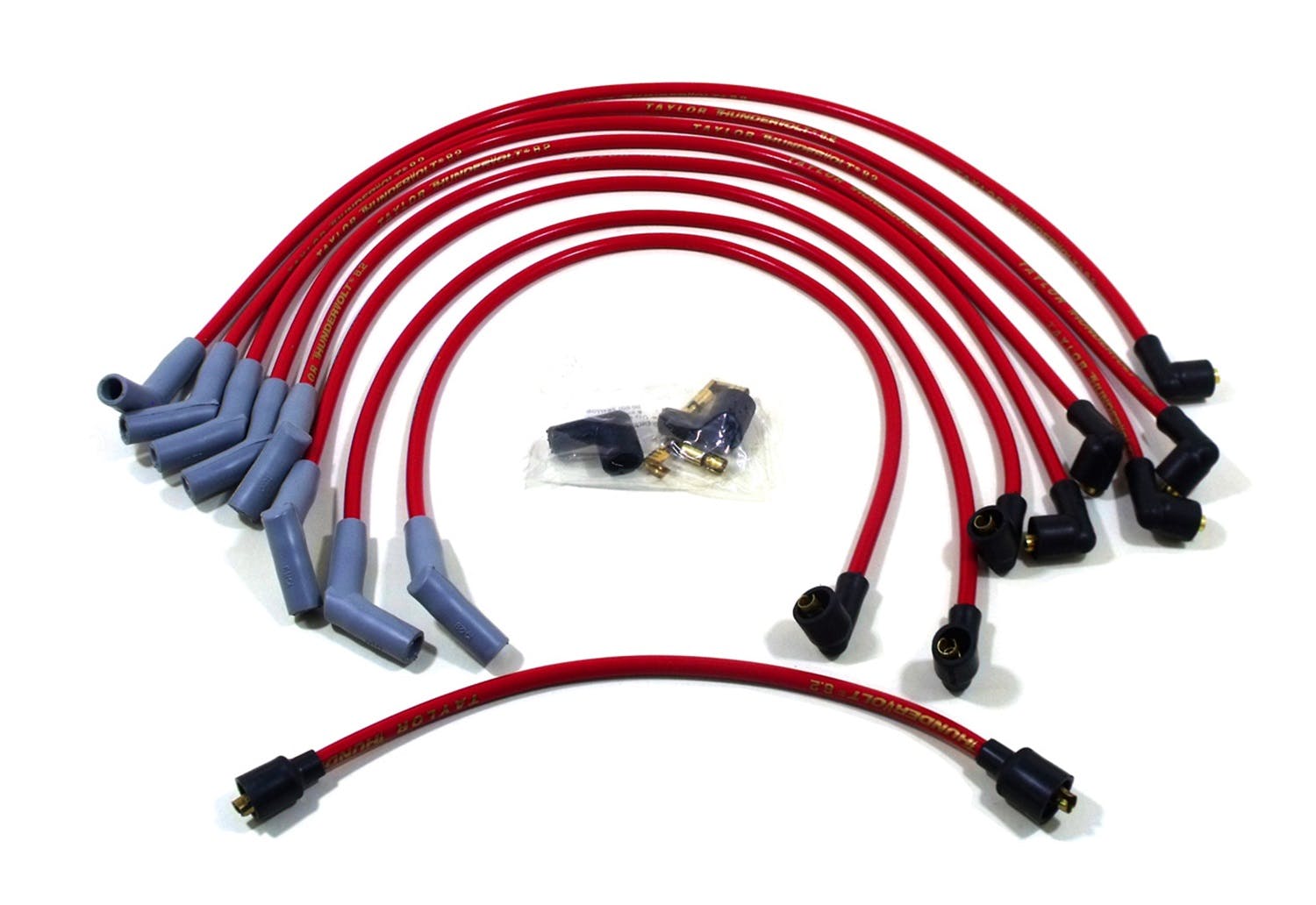 Taylor Cable Products 84262 Thundervolt 8.2 custom 8 cyl red