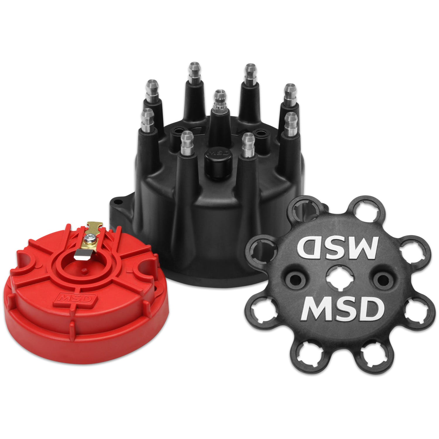 MSD Performance 84317 Black Small Diameter Cap/Rotor Kit