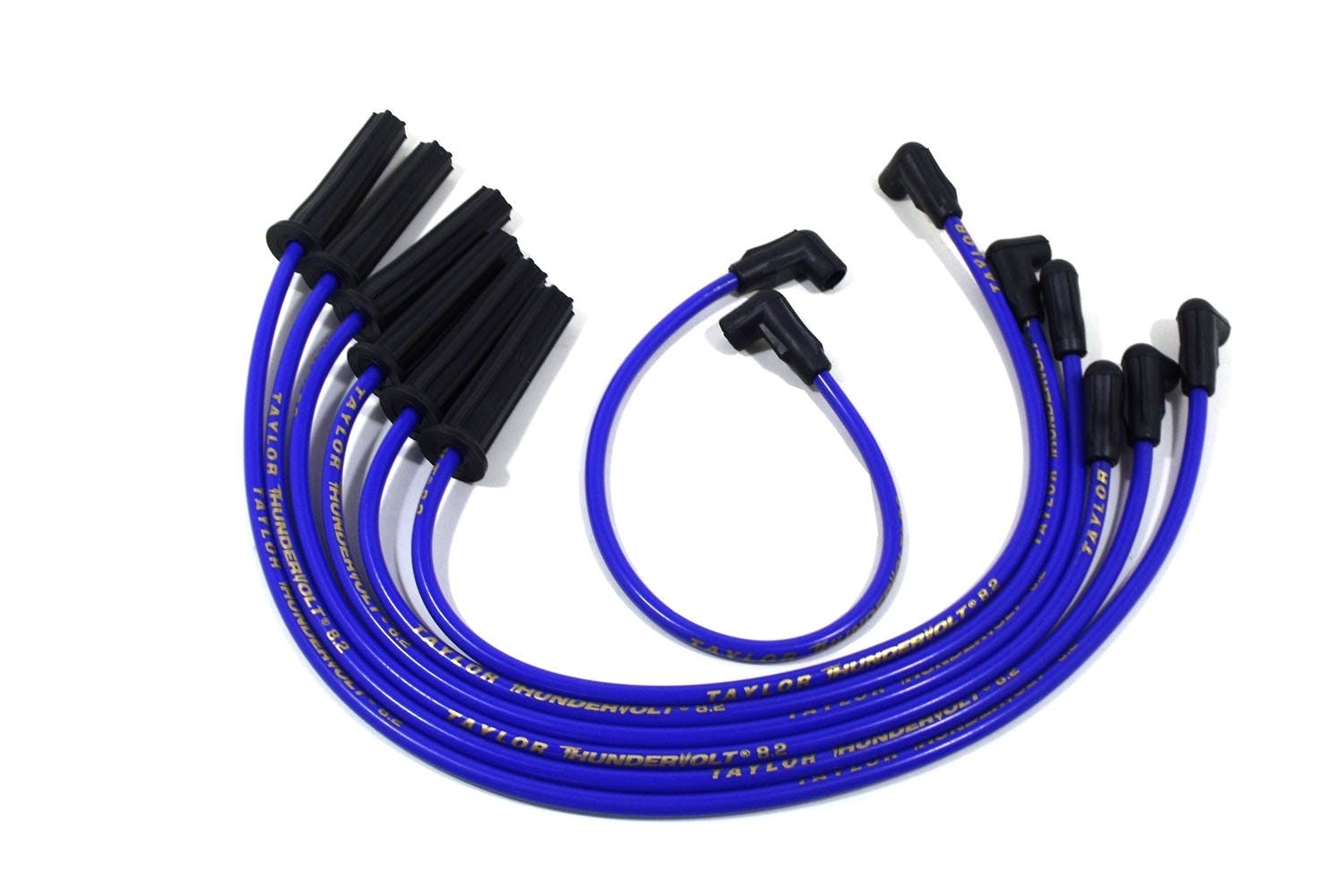 Taylor Cable Products 84624 Thundervolt 8.2 custom 6 cyl blue