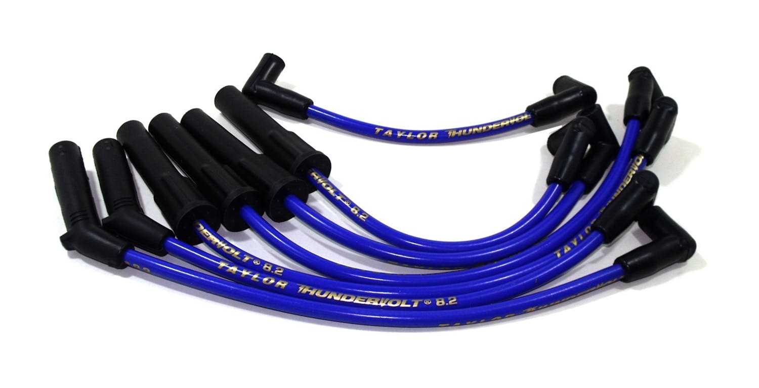 Taylor Cable Products 84649 Thundervolt 8.2 custom 6 cyl blue