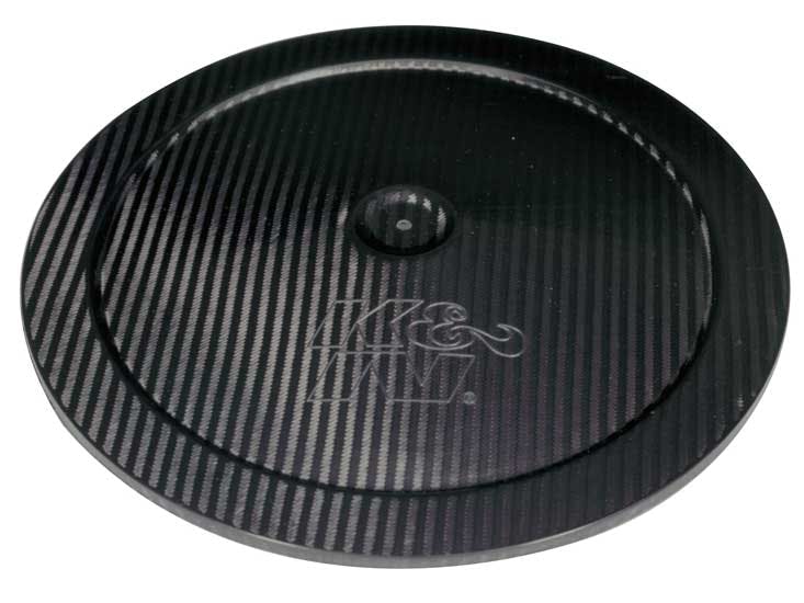 K&N 85-6840 Top Plate; Carbon Fiber