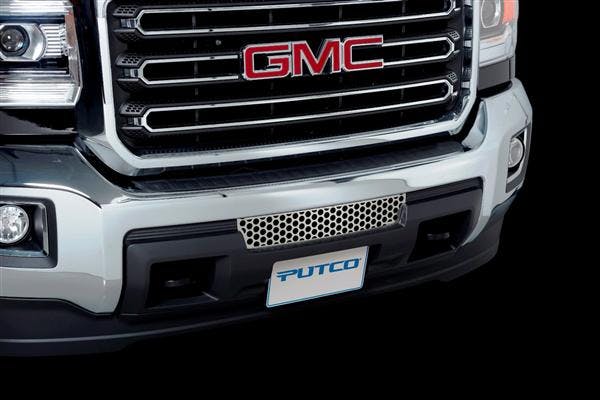 Putco 85196 Stainless Steel Punch Design Bumper Grille