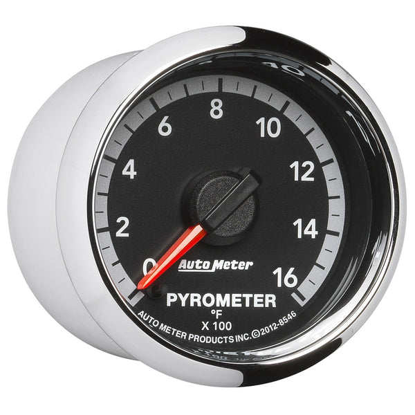 AutoMeter Products 8546 GAUGE; PYRO. (EGT); 2 1/16in.; 1600° F; STEPPER MOTOR; RAM GEN 4 FACT. MATCH