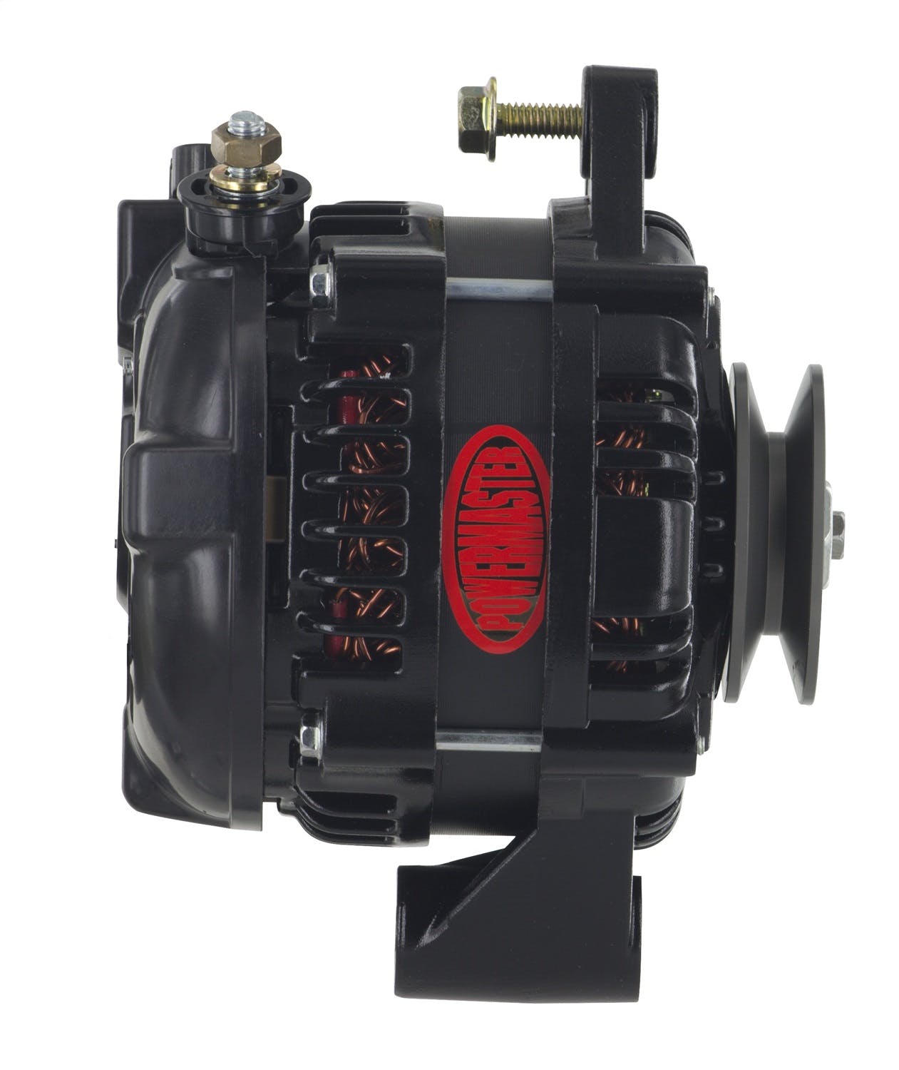 Powermaster 857295 3-Wire Alternator GM Black 175A 1V HPR