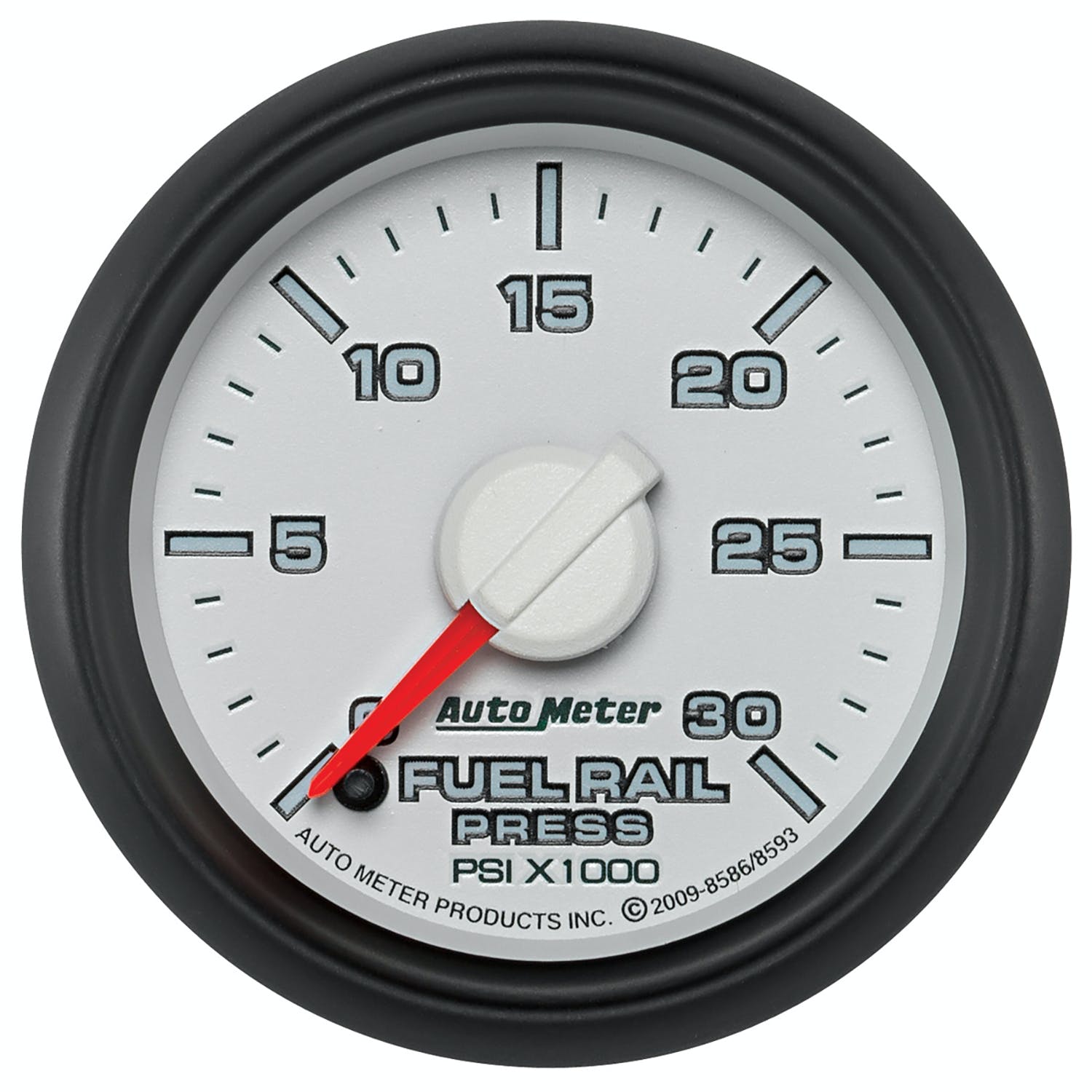 AutoMeter Products 8586 2-1/16 Fuel Rail Pressure Gauge 0 to 30,000 psi