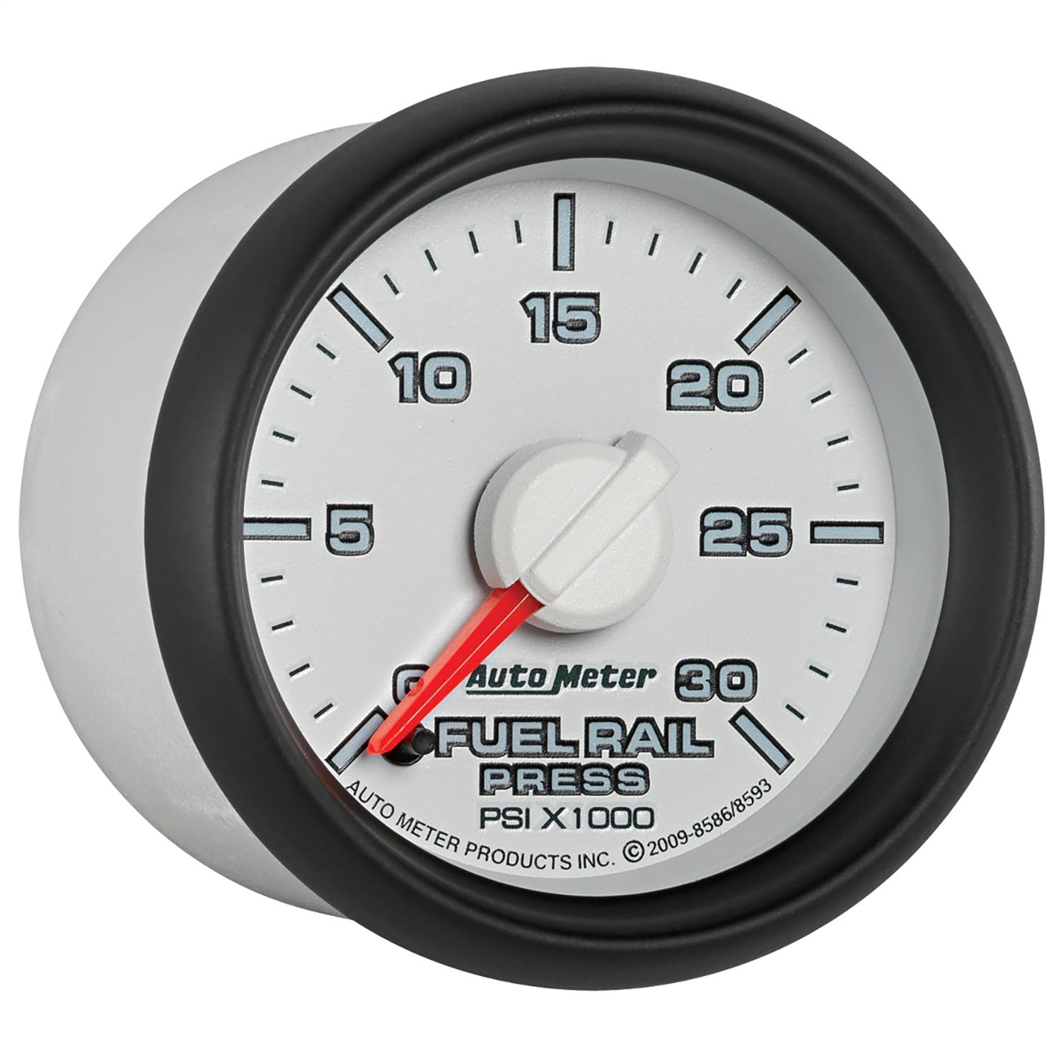 AutoMeter Products 8586 2-1/16 Fuel Rail Pressure Gauge 0 to 30,000 psi