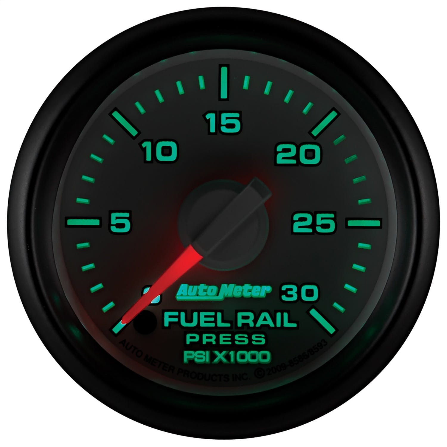 AutoMeter Products 8593 2-1/16 Fuel Pressure Gauge 0 to 30,000 psi