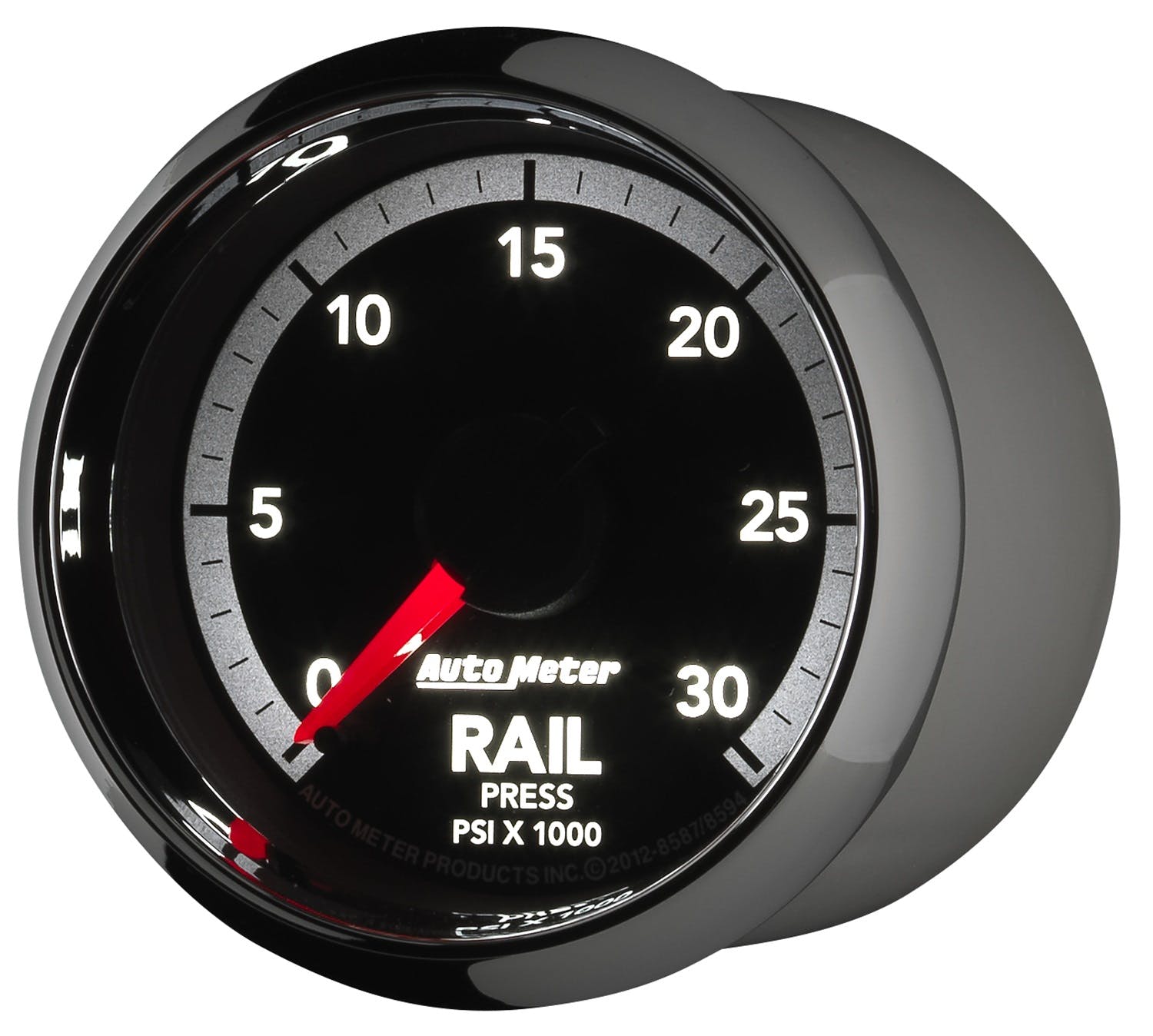 AutoMeter Products 8594 2-1/16 Rail Pressure 6.7L FSE, Dodge 4th Gen
