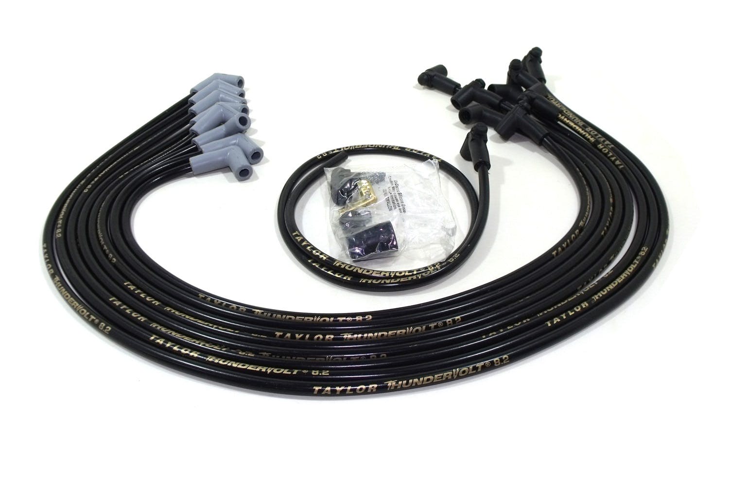 Taylor Cable Products 86002 Thundervolt 8.2 race fit 8 cyl black