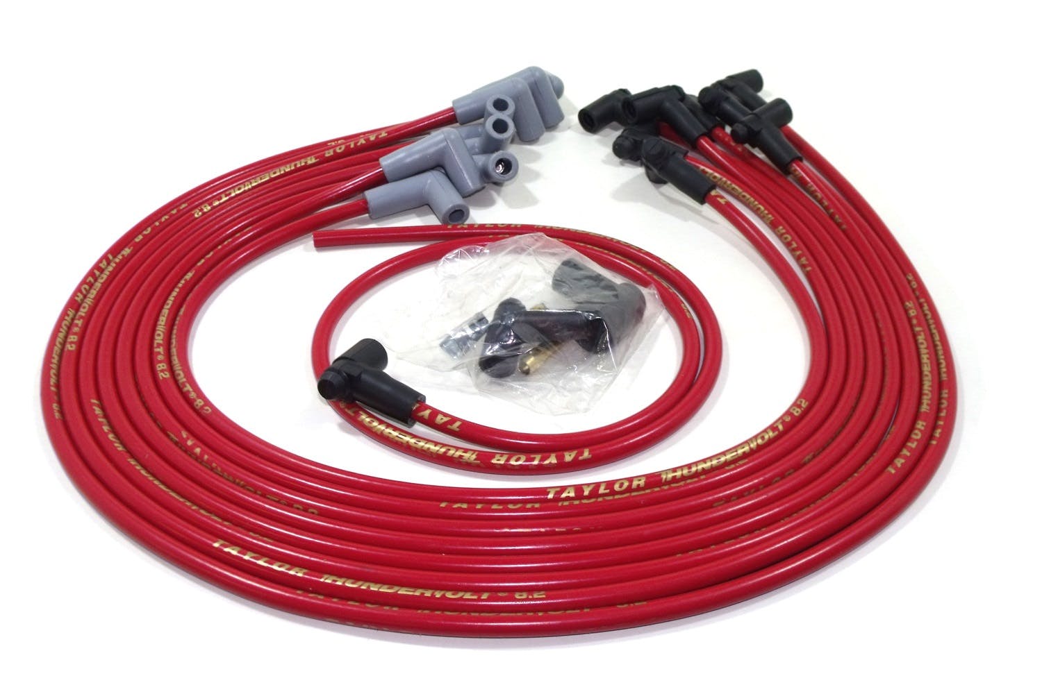 Taylor Cable Products 86202 Thundervolt 8.2 race fit 8 cyl red