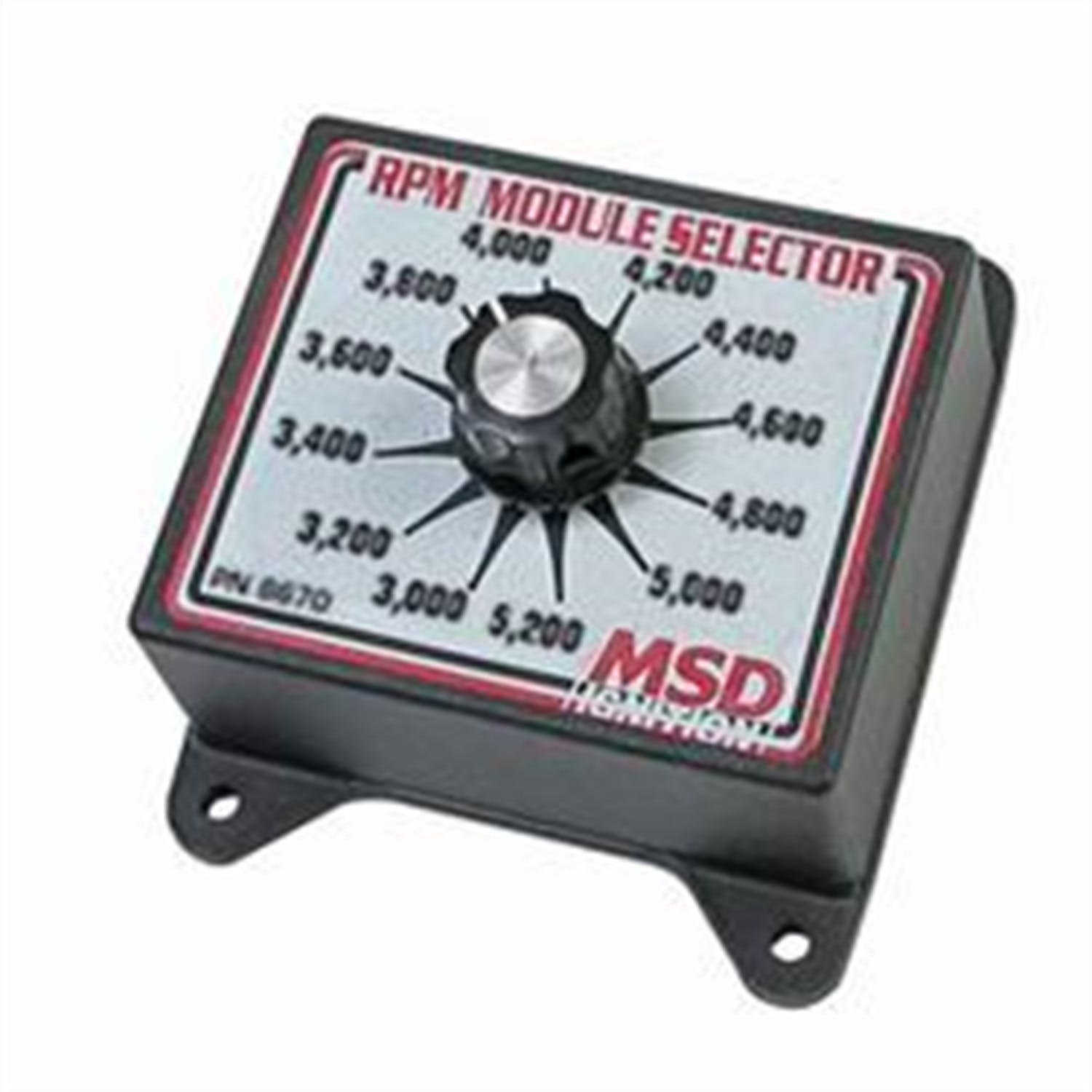 MSD Performance 8670 Selector Switch, 3.0K-5.2K