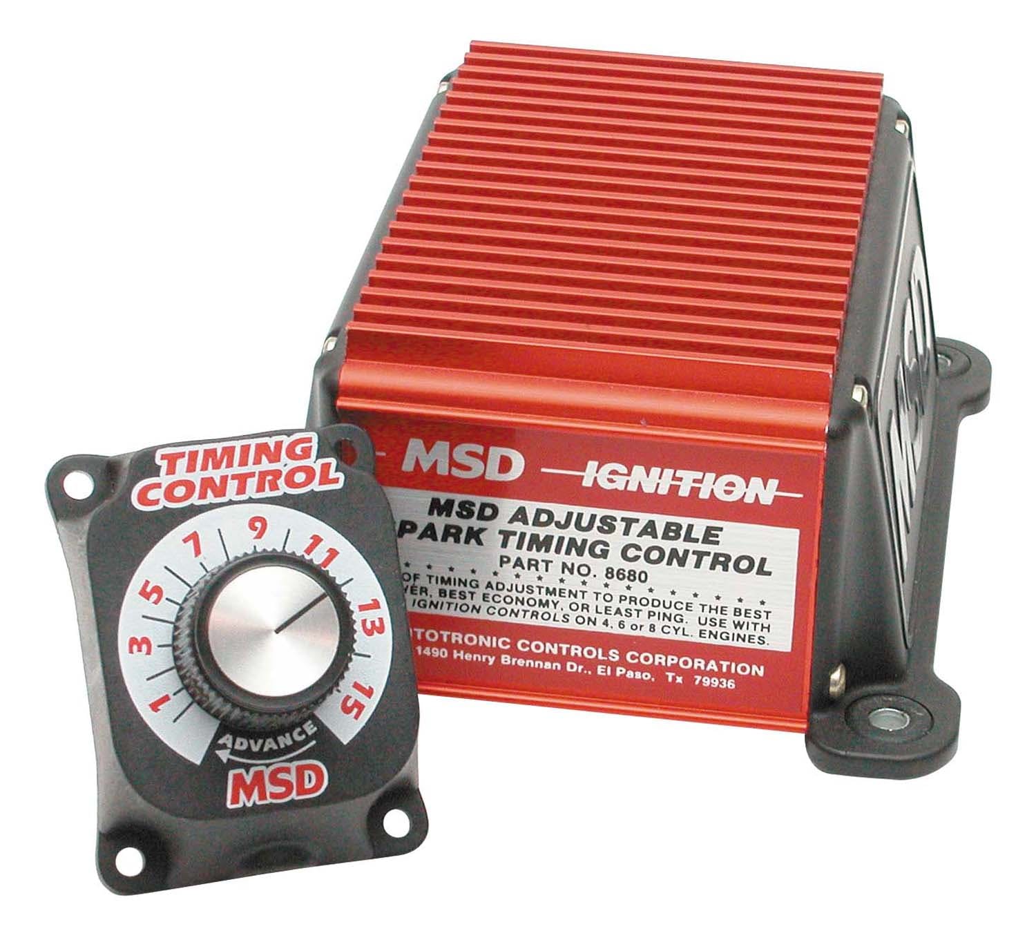 MSD Performance 8680 Adjustable Timing Control, MSD 5, 6, 7
