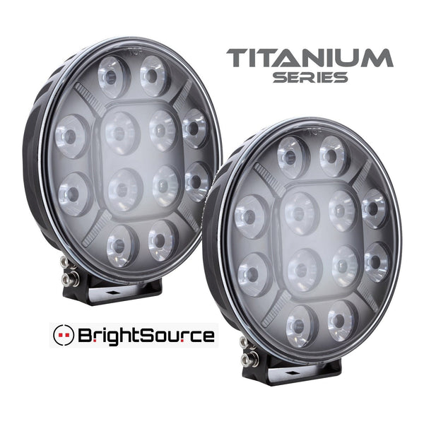 BrightSource 870072 Titanium Series LED Driving Light Kit