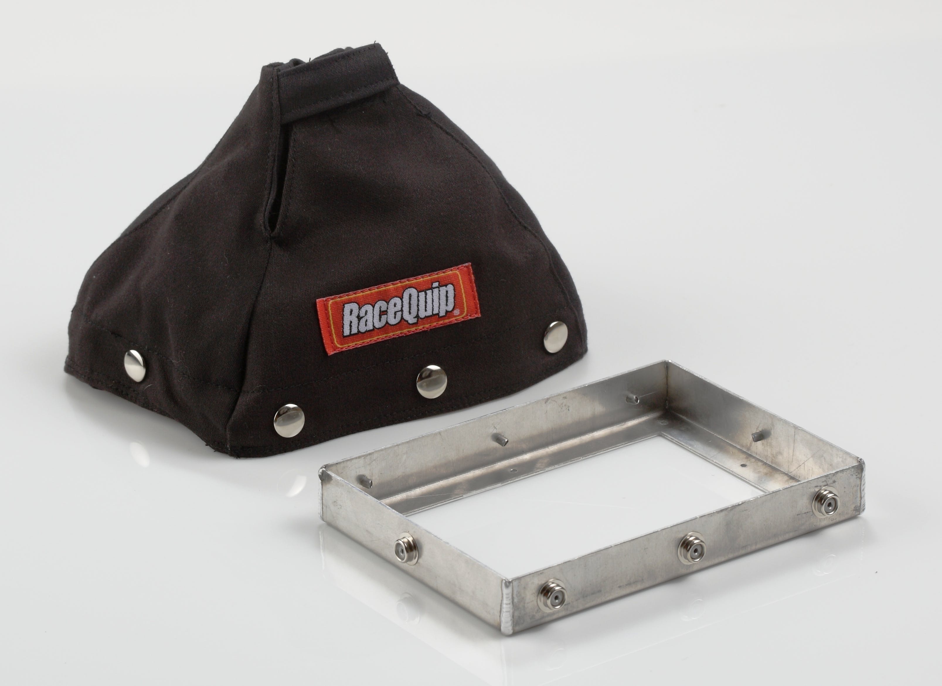 RaceQuip 871001 Standard 6 Fire-Retardant Shifter Boot Kit (Black)