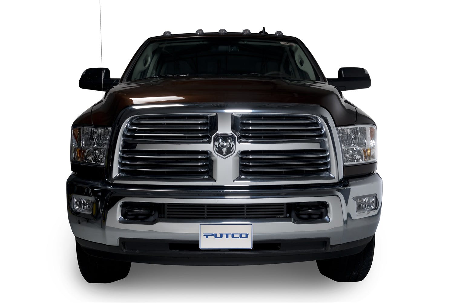 Putco 87175 Stainless Steel Bar Style Bumper Grille (BLACK)