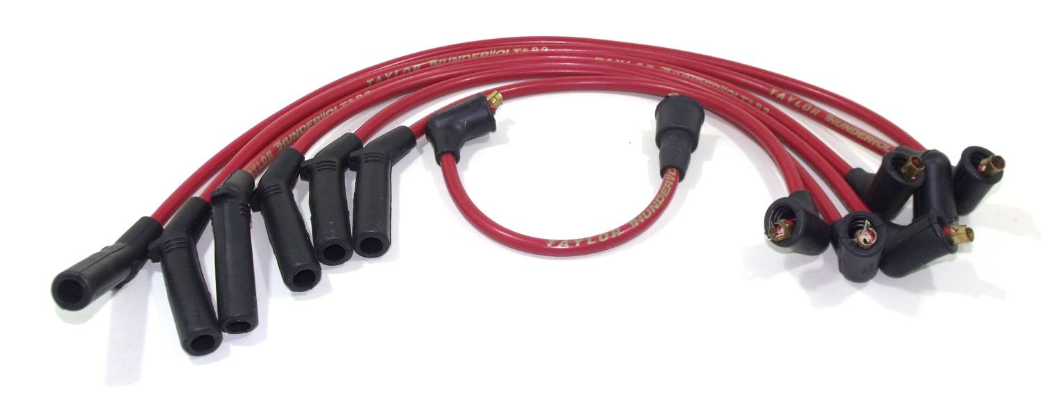 Taylor Cable Products 87234 Thundervolt 8.2 custom 6 cyl red