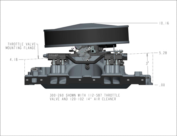 Holley EFI Engine Intake Manifold 300-260
