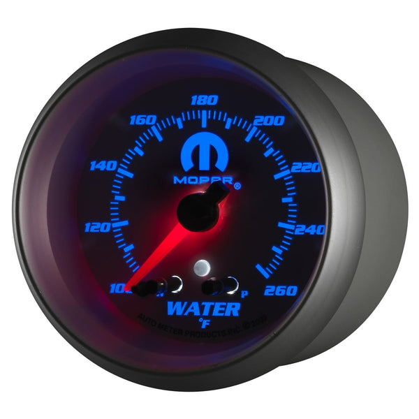 AutoMeter Products 880250 MOPAR”¬« Electric Water Temperature Gauge 2 5/8 in. 100 - 260 Deg. F Full Sweep
