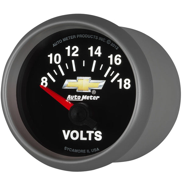 AutoMeter Products 880444 GAUGE; VOLTMETER; 2 1/16in.; 18V; ELECTRIC; GM COPO CAMARO