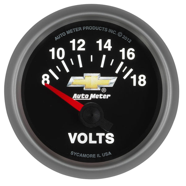 AutoMeter Products 880444 GAUGE; VOLTMETER; 2 1/16in.; 18V; ELECTRIC; GM COPO CAMARO
