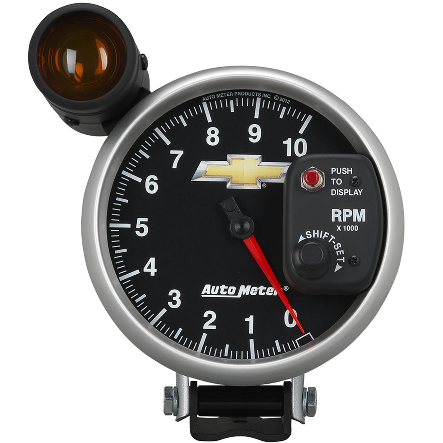 AutoMeter Products 880445 Gauge; Tach; 5in.; 10k RPM; Pedestal w/ext. Shift-Lite; GM COPO Camaro