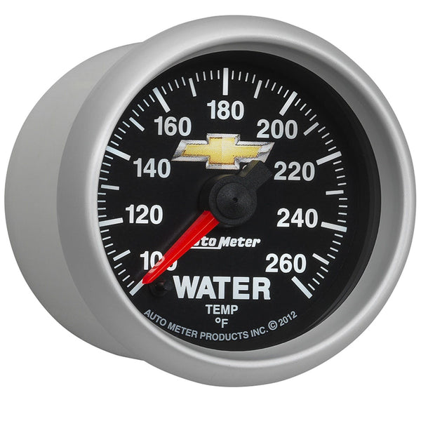 AutoMeter Products 880446 Gauge; Water Temp; 2 1/16in.; 100-260° F; Digital Stepper Motor; GM COPO Camar