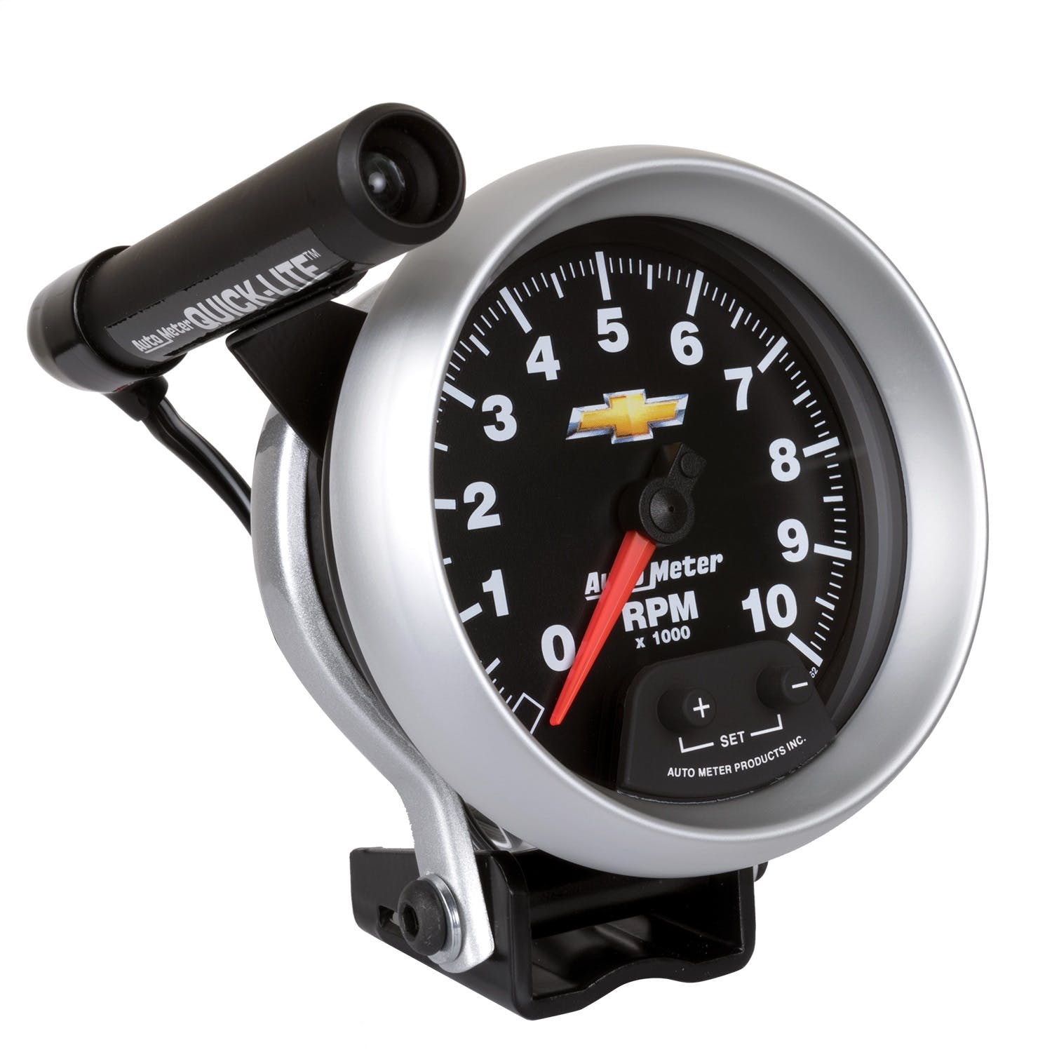 AutoMeter Products 880662 Gauge; Tachometer; 3 3/4in.; 10k RPM; Pedestal w/ext. Quick-Lite; COPO Camaro