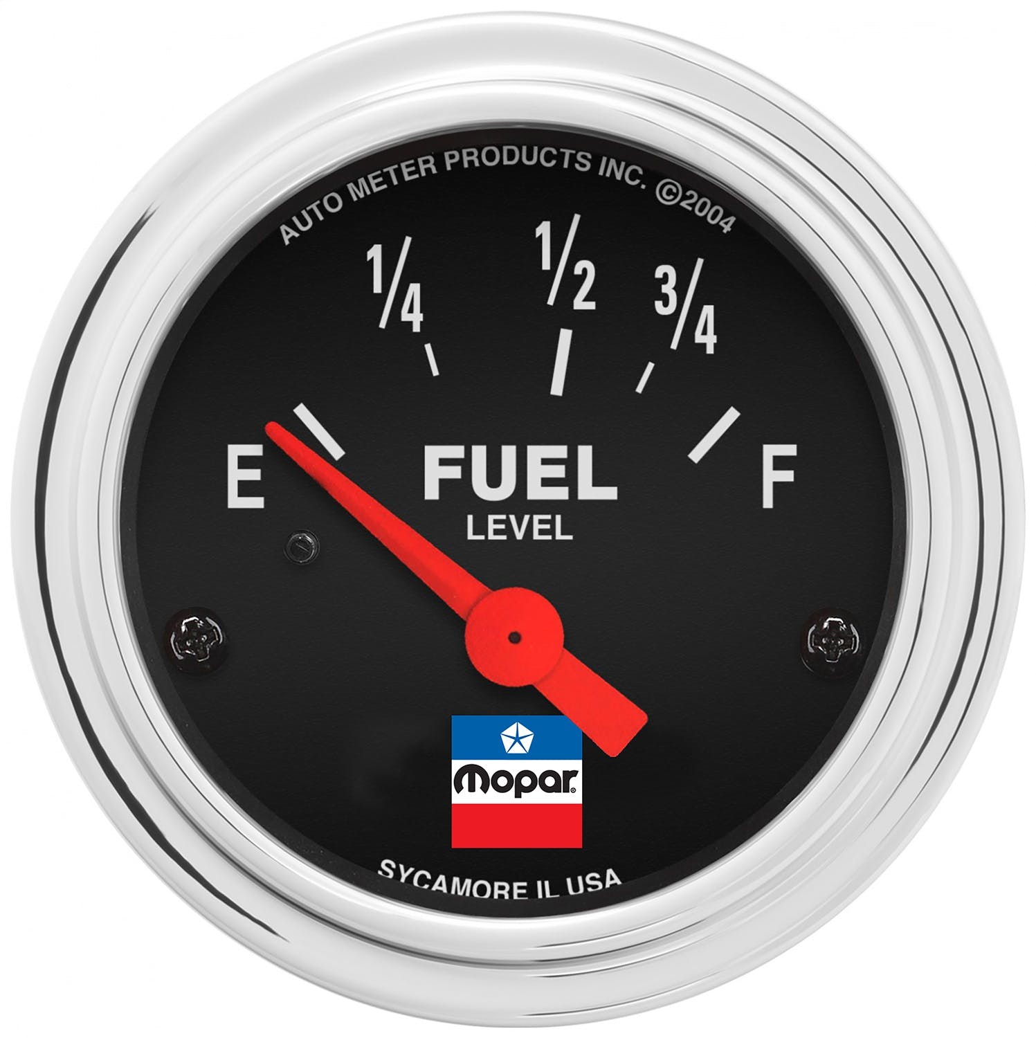 AutoMeter Products 880785 Fuel Level Gauge, Electric 2-1/16, 73 E/8-12 F