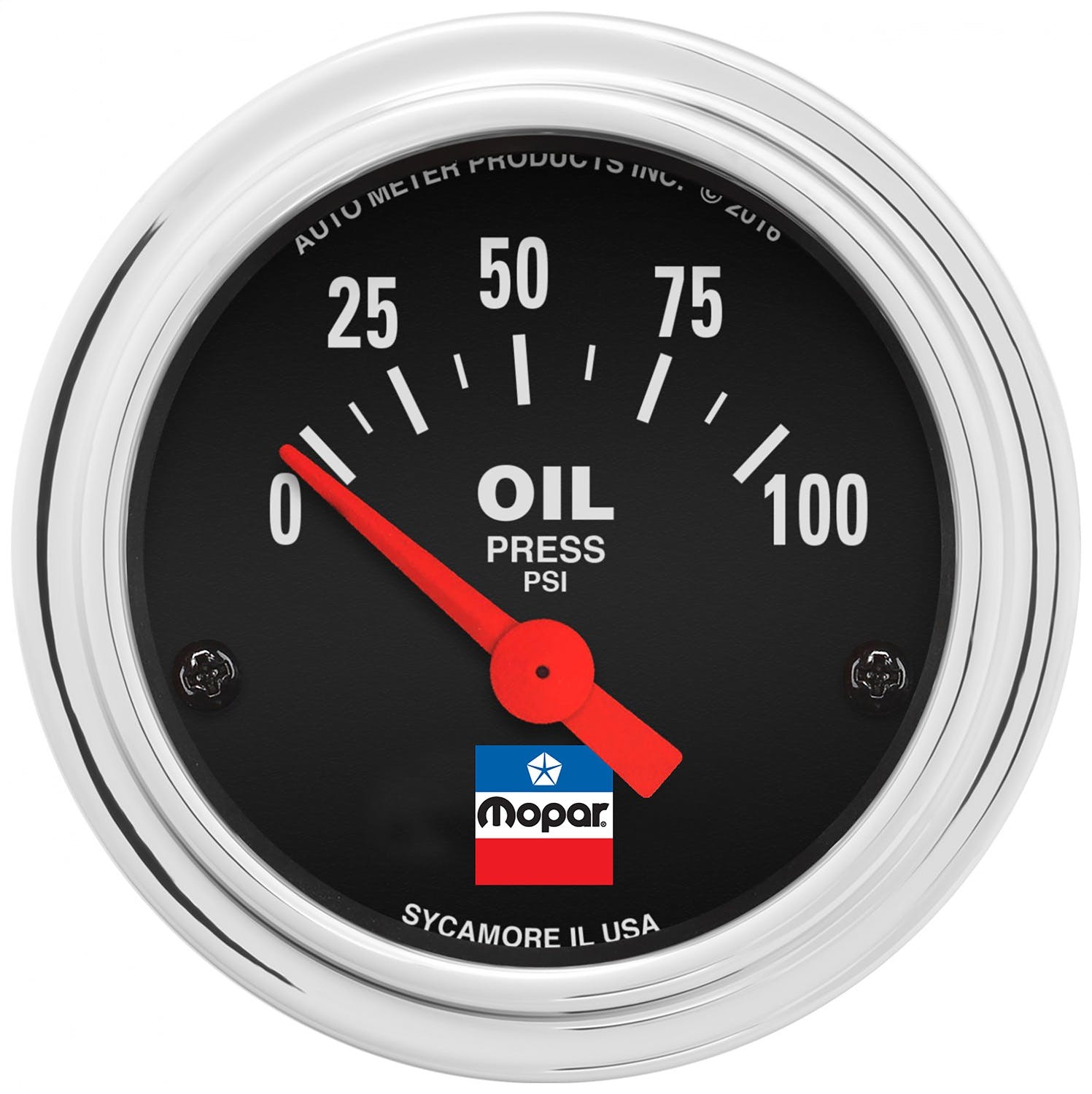 AutoMeter Products 880786 Oil Pressure Gauge 2-1/16, 0-100 PSI, Electric