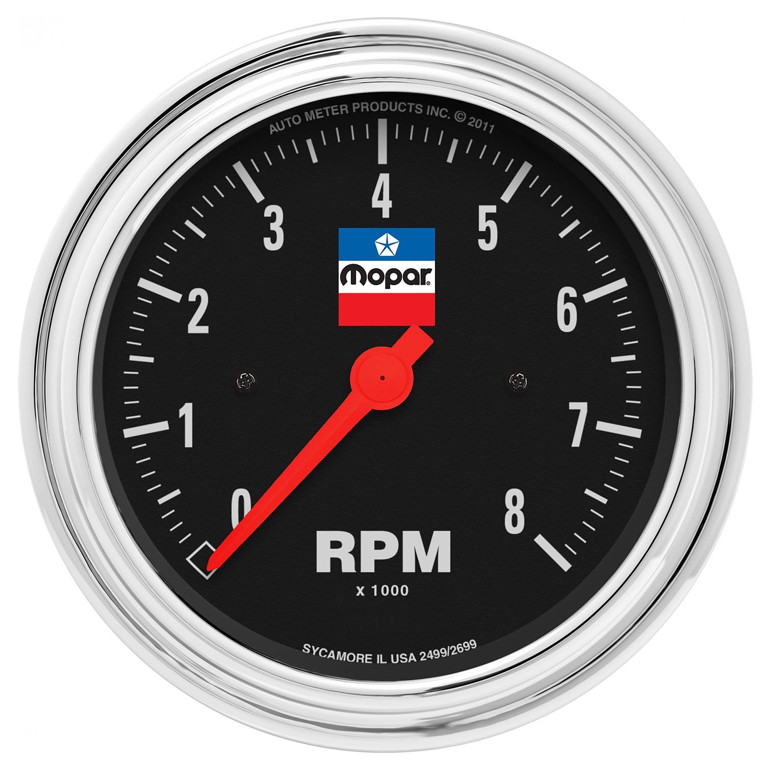 AutoMeter Products 880791 Tachometer Gauge 3-3/8, 8,000 RPM, 4,6,8 cyl In-Dash