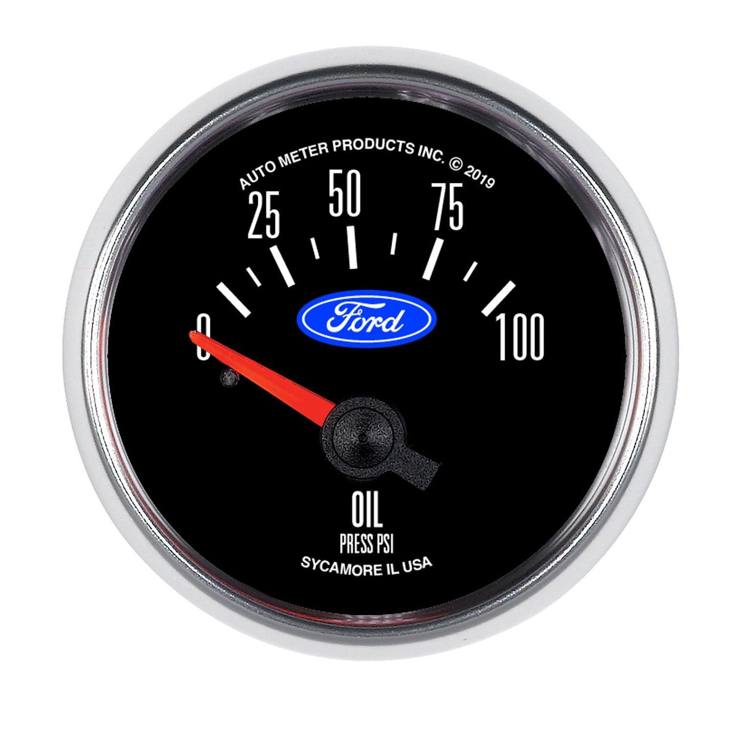 AutoMeter Products 880820 Fuel Level Gauge, 2 1/16, 73 ohm E TO 10 ohm F, Electric, Ford