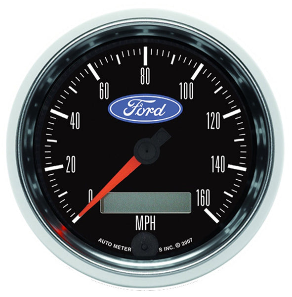 AutoMeter Products 880824 Speedometer Gauge, 3 3/8, 160MPH, Electric, Programmable, Ford Racing