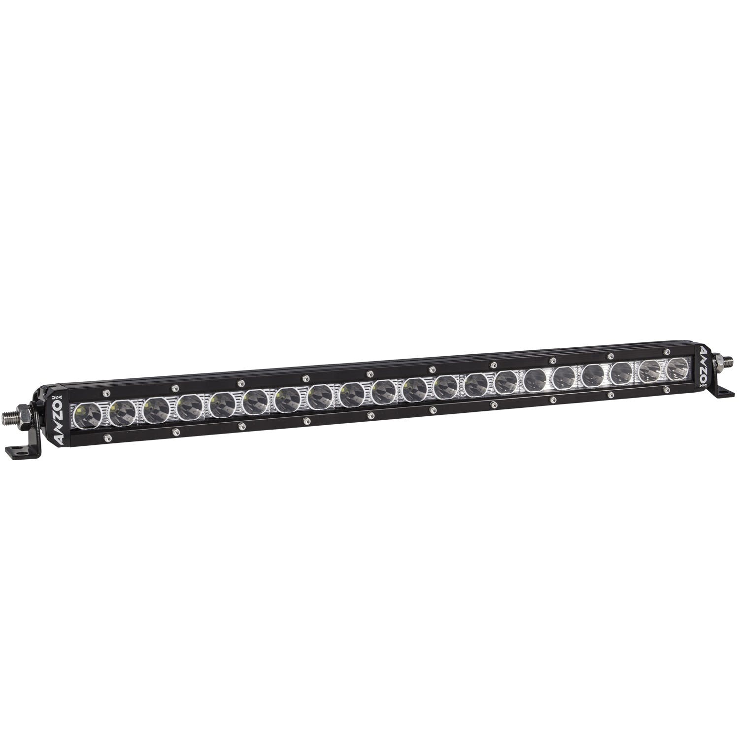 AnzoUSA 881048 Rugged Off Road Light 20" 5W High Intensity LED Single Row (Spot)