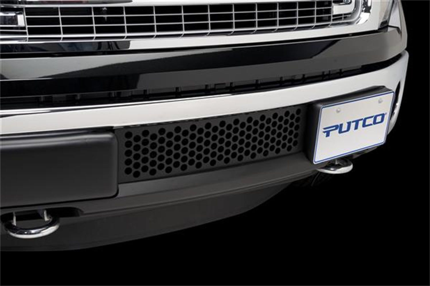 Putco 88182 EcoBoost Grille Stainless Steel - Black Punch