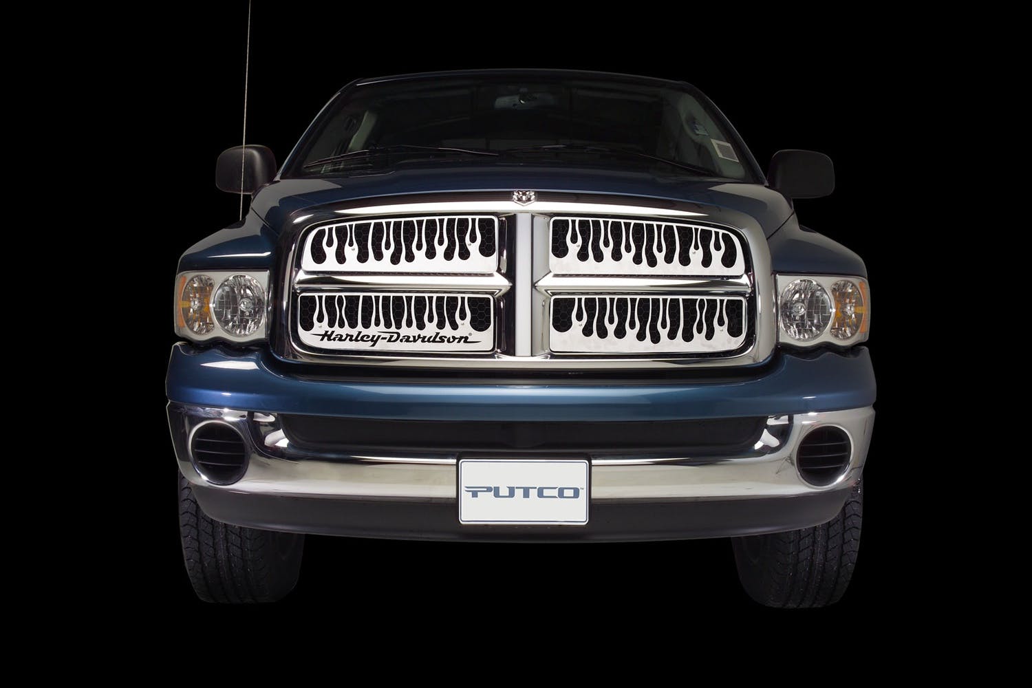 Putco 89101 Flaming Inferno Stainless Steel Grilles