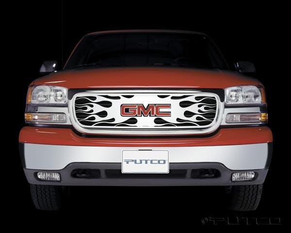 Putco 89102 Flaming Inferno Stainless Steel Grilles