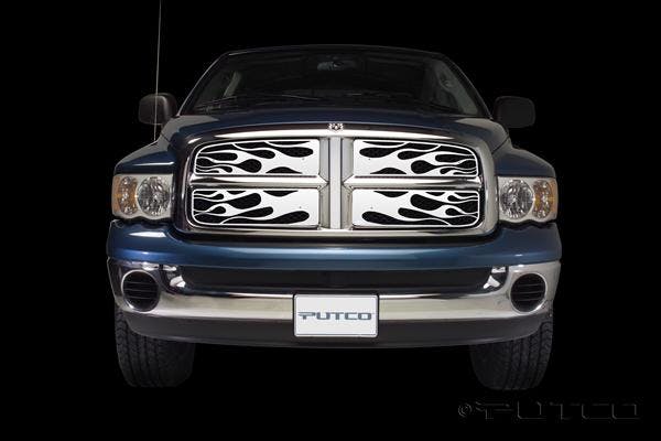 Putco 89132 Flaming Inferno Stainless Steel Grilles