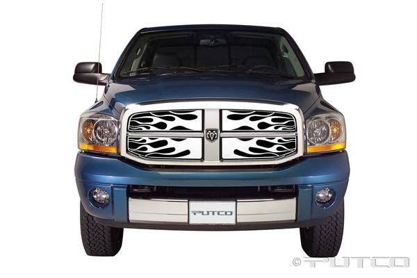 Putco 89156 Flaming Inferno Stainless Steel Grilles