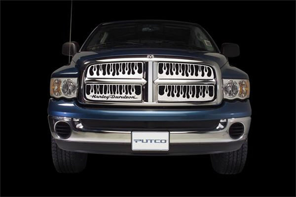 Putco 89136 Flaming Inferno Stainless Steel Grilles