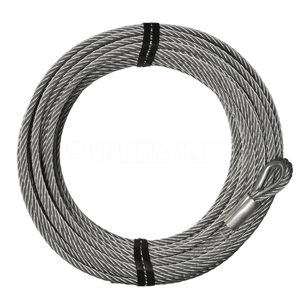 Superwinch 90-24585 Replacement Wire Rope 7/16 diameter x 92 length