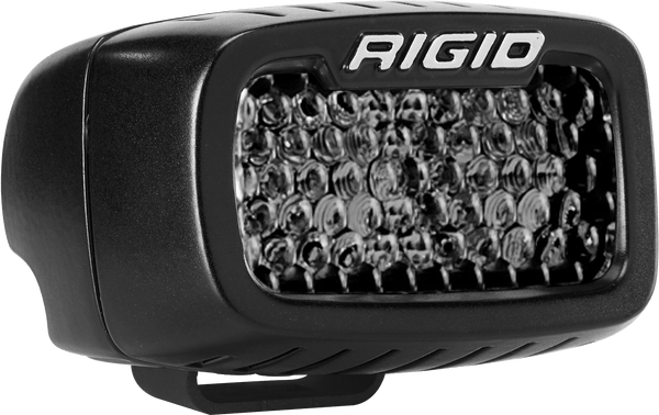 RIGID Industries 902513BLK SR-M Series Pro Spot Diffused Midnight Surface Mount | Pair