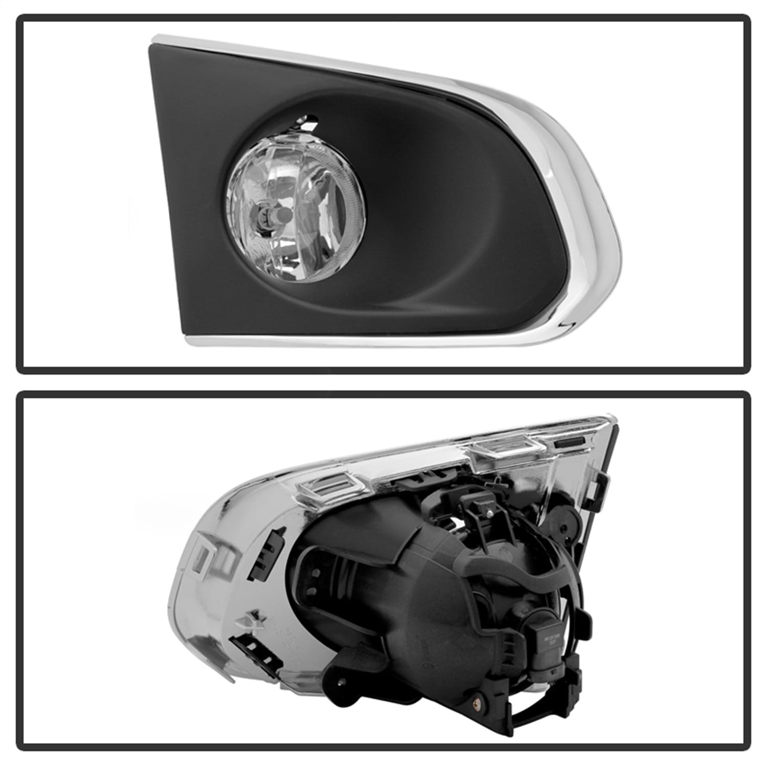 Spyder Auto 9031595 (Spyder) Chevrolet Trax 2015-2016 OEM Fog Lights W/Cover and Switch-Clear