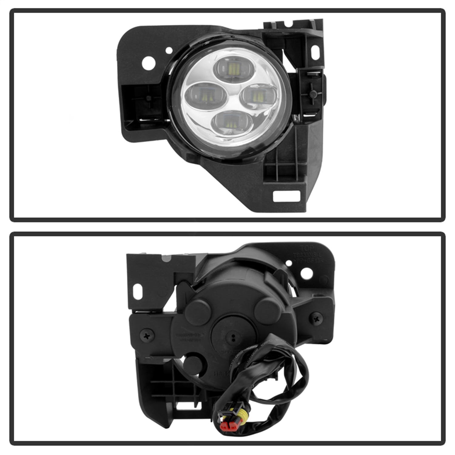Spyder Auto 9031618 (Spyder) Nissan Maxima 09-15 Daytime DRL LED Running Fog Lights w/Switch-Clear