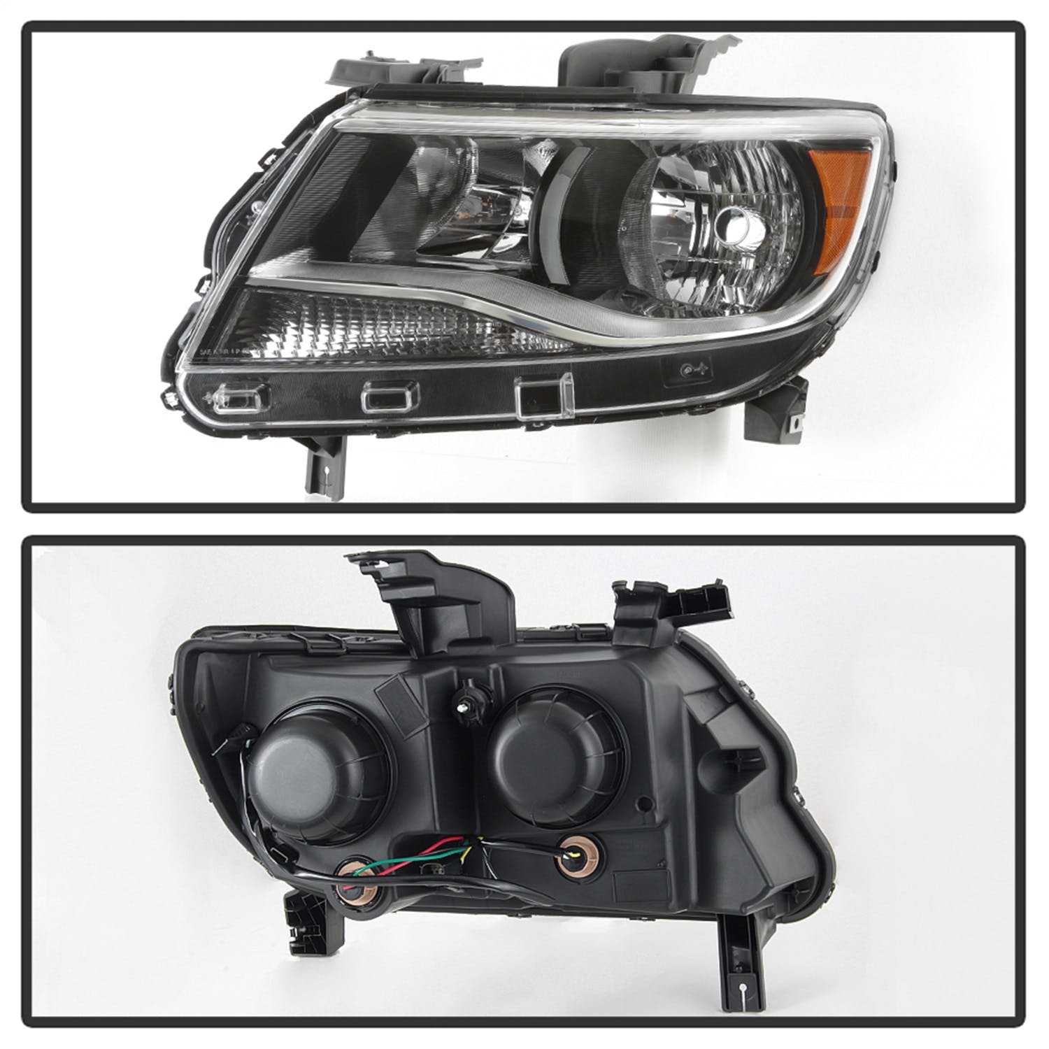 XTUNE POWER 9040535 Chevy Colorado 2015 2021 Halogen Models Only ( Does Not fit Xenon HID and Projector Models ) Driver Side Headlights Low Beam H11(Included) ; High Beam 9005(Included) ; Signal 7444NA(Not Included) OEM Left