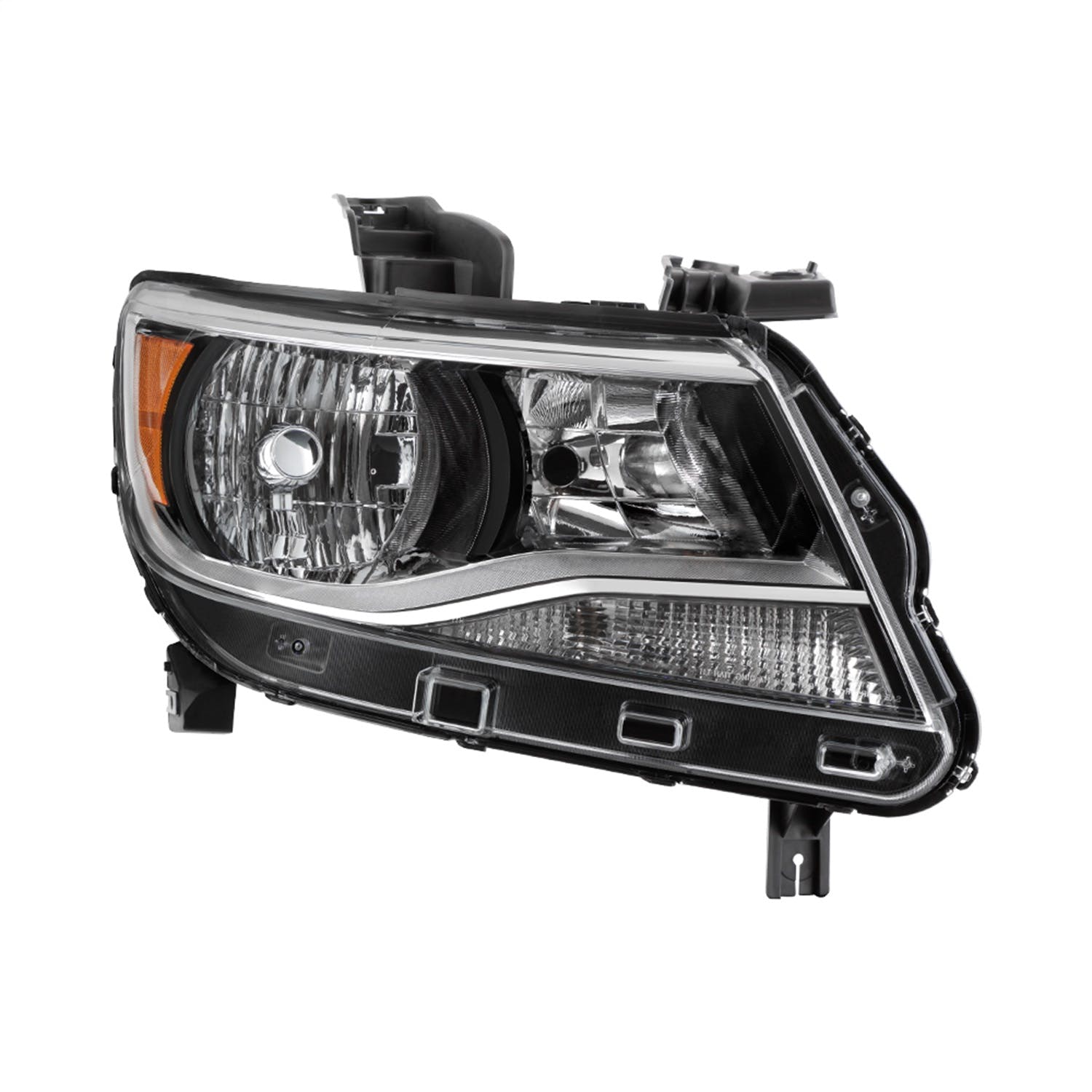 XTUNE POWER 9040542 Chevy Colorado 2015 2021 Halogen Models Only ( Does Not fit Xenon HID and Projector Models ) Passenger Side Headlight Low Beam H11(Included) ; High Beam 9005(Included) ; Signal 7444NA(Not Included) OEM Right