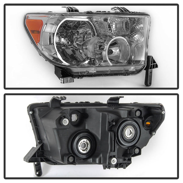 XTUNE POWER 9042270 Toyota Tundra 07 13 Toyota Sequoia 08 13 ( Will Not Fit Model With Headlight Washer ) Passenger Side Headlight OEM Right