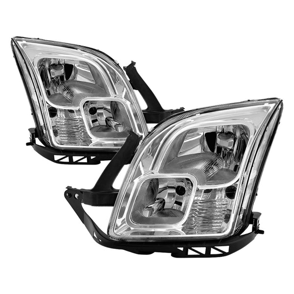 XTUNE POWER 9042287 Ford Fusion 2006 2009 OEM Style Headlights Chrome