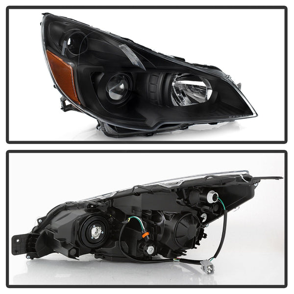 XTUNE POWER 9042317 Subaru Legacy 13 14 Outback 13 14 OEM Style Headlights Black