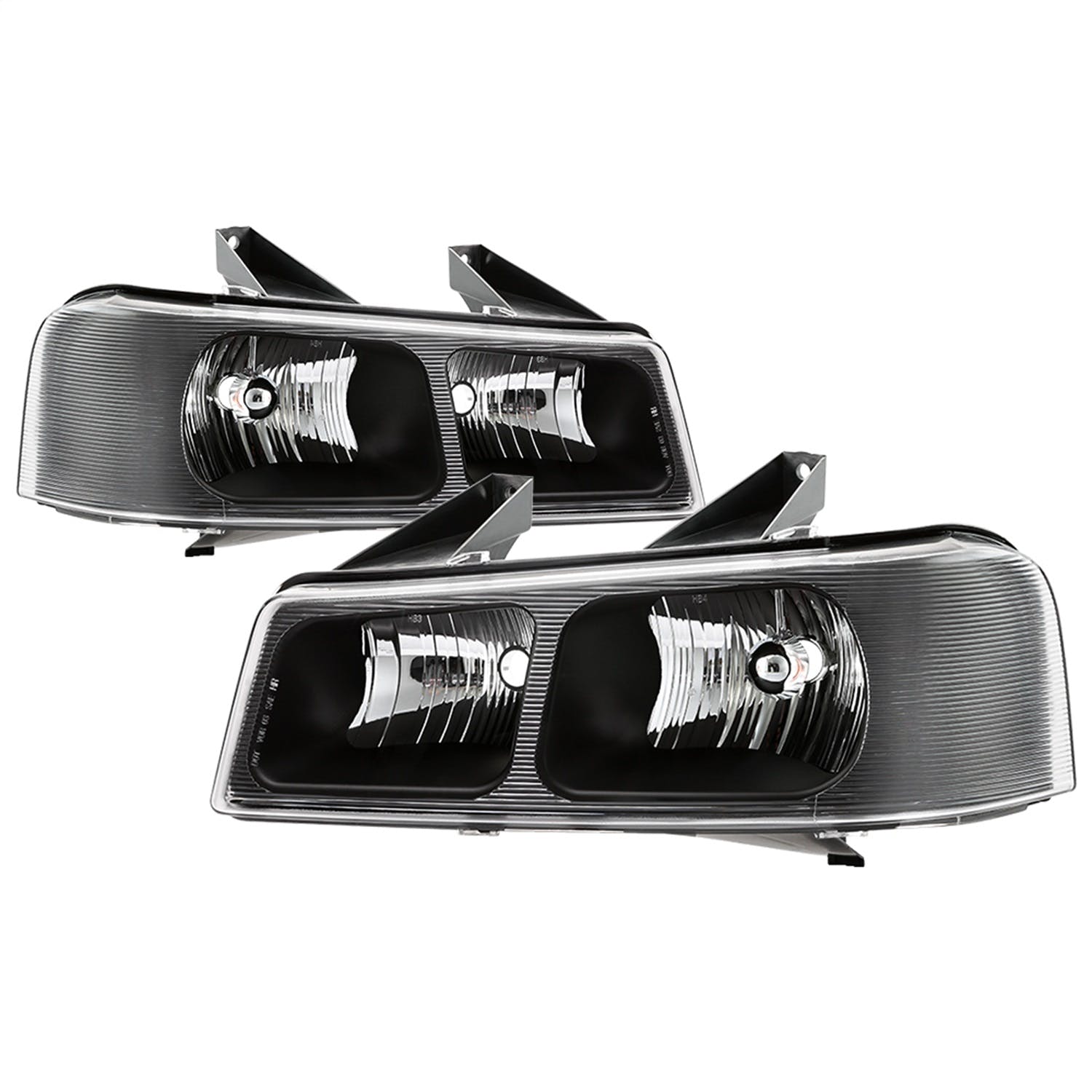 XTUNE POWER 9042485 Chevy Express 1500 2500 3500 03 19 GMC Savana 1500 2500 3500 03 19 OEM Style Headlights Low Beam HB4(Not Included) ; High Beam HB3(Not Included) Black